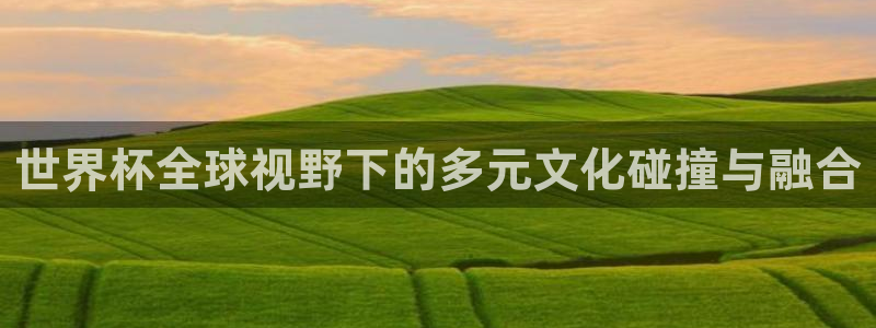 澳门世界杯直播:世界杯全球视野下的多元文化碰撞与融合